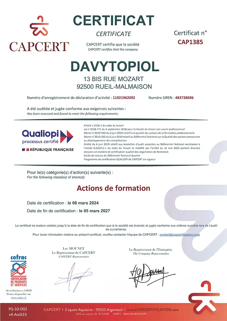 Certificat_QUALIOPI_DAVYTOPIOL_CAP1385-2024